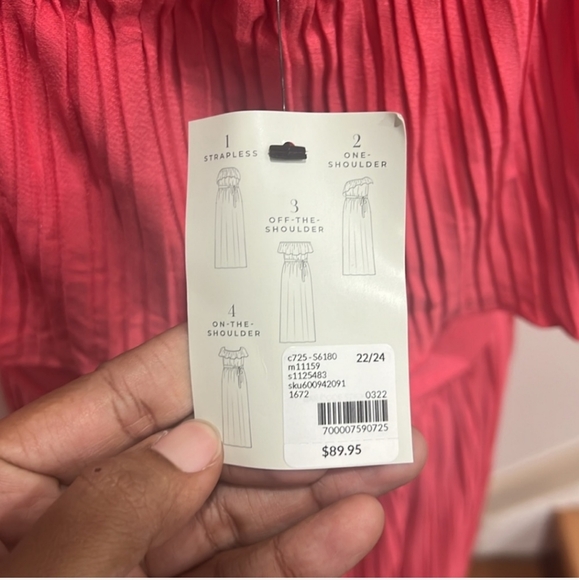 Lane Bryant NWT Convertible Dress size 22/24 - Picture 6 of 6